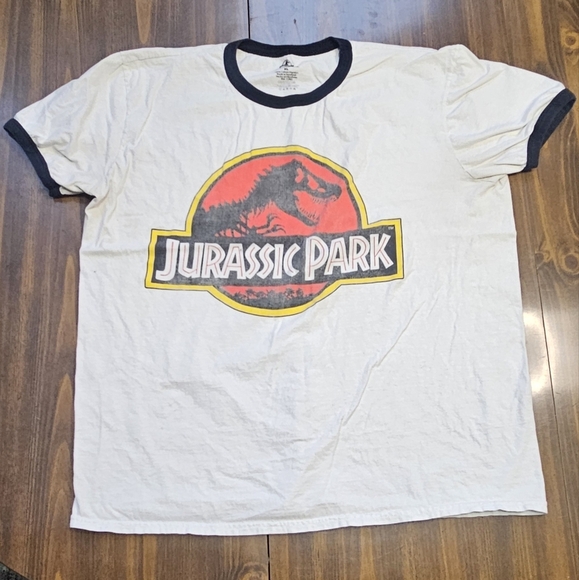 Universal Other - Jurassic Park White T-Shirt